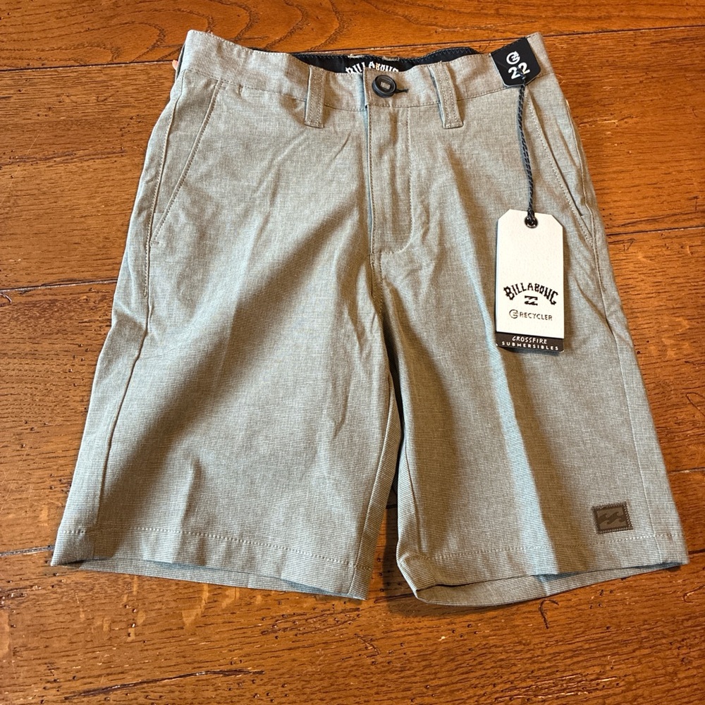 NWT Billabong Men's Tan Flat Front Shorts